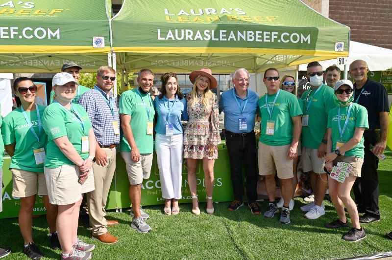 Kickoff Party Jewel Helps Launch Kroger 4th Annual Wellness Experience Laura's Lean Beef
