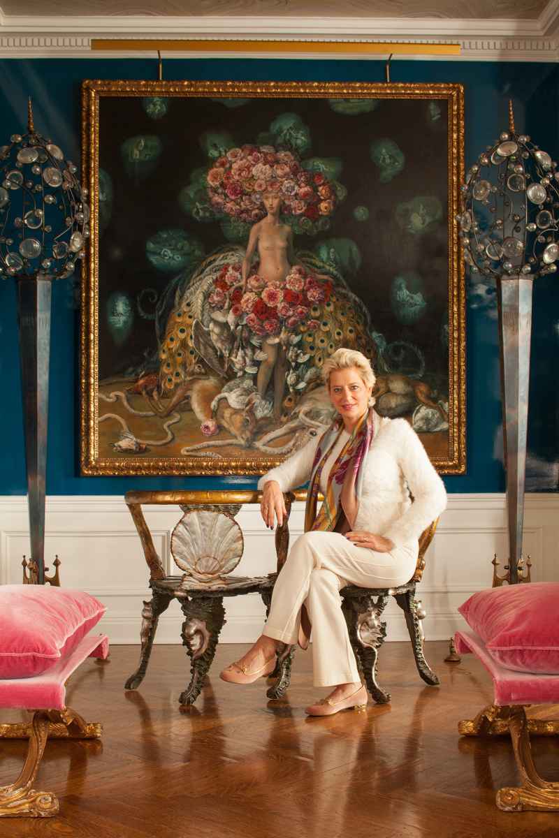 Living Room Dorinda Medley Mick Hales Real Housewives of New York’s Dorinda Medley Is Renting Out Her 18-Acres Blue Stone Manor