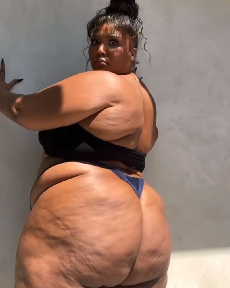 Lizzo Shakes Her Thong-Clad Booty