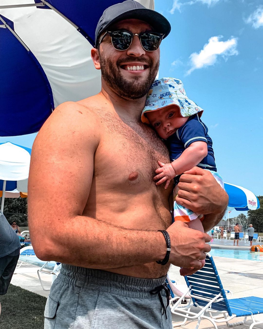 Love Is Blind’s Mark Cuevas and More Celeb Families' 2021 Pool Pics