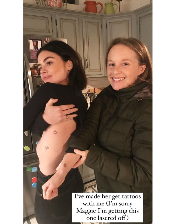 Lucy Hale Apologizes Removing Meaningful Tattoo