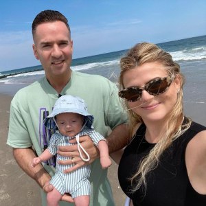 Mike and Lauren Sorrentino Bring Son Romeo to Jersey Shore for 1st Time Promo