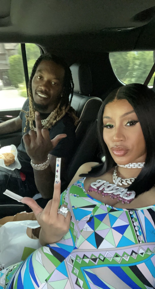 ‘Mom and Dad'! Cardi B Shows Baby Bump Ahead of 2nd Child With Offset