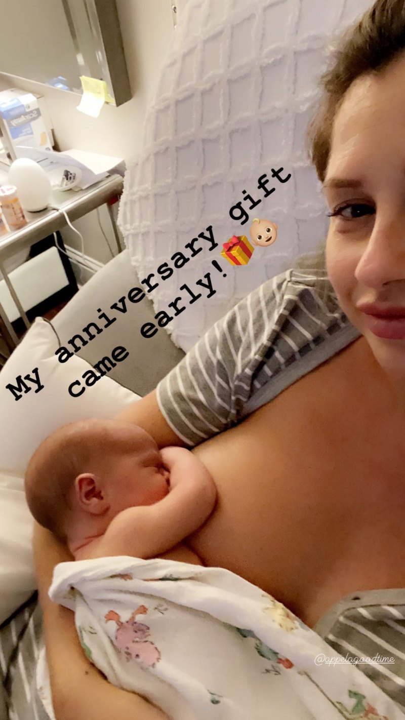 New to Nursing! Southern Charm’s Ashley Jacobs Breast-Feeds Infant Son
