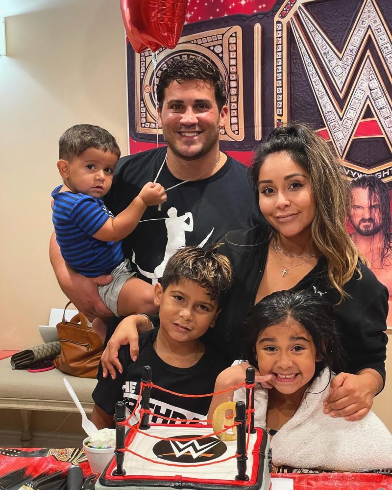 Nicole ‘Snooki’ Polizzi Celebrates Son Lorenzo’s 9th Birthday With WWE Party