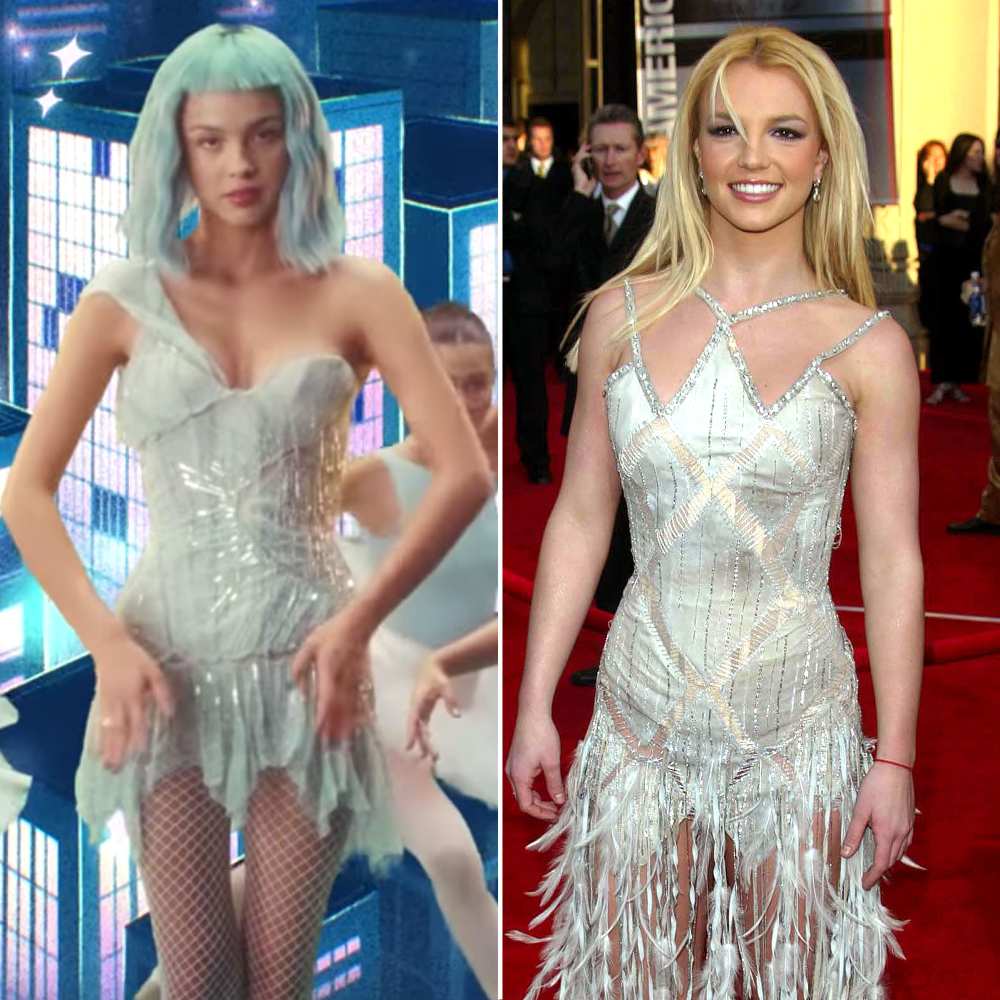 Olivia Rodrigo Gives Britney Spears a Major Fashion Nod in Brutal Music Video