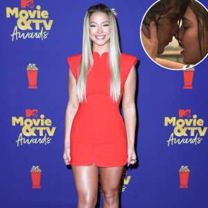 Outer Banks Madelyn Cline Reveals the Real Story Behind Sarah and John B Rain Kiss