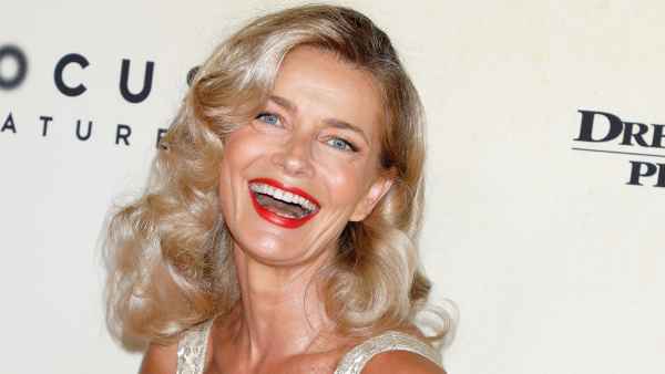 Paulina Porizkova Poses Nude: ‘Sexy Has No Expiration Date’ gold dress