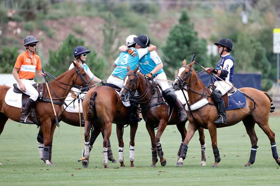Prince Harry Takes the Field During 1st Polo Match in Years