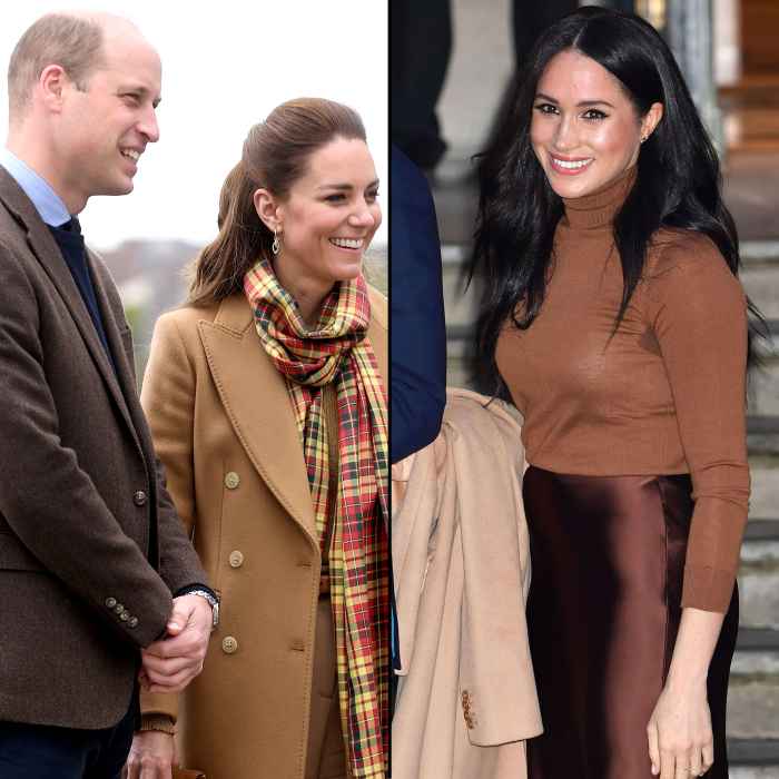 Prince William Duchess Kate Middleton Wish Meghan Markle Happy Birthday