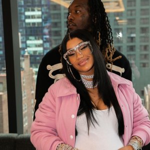 Proud Parents! Cardi B Shows Baby Bump Ahead of 2nd Child With Offset