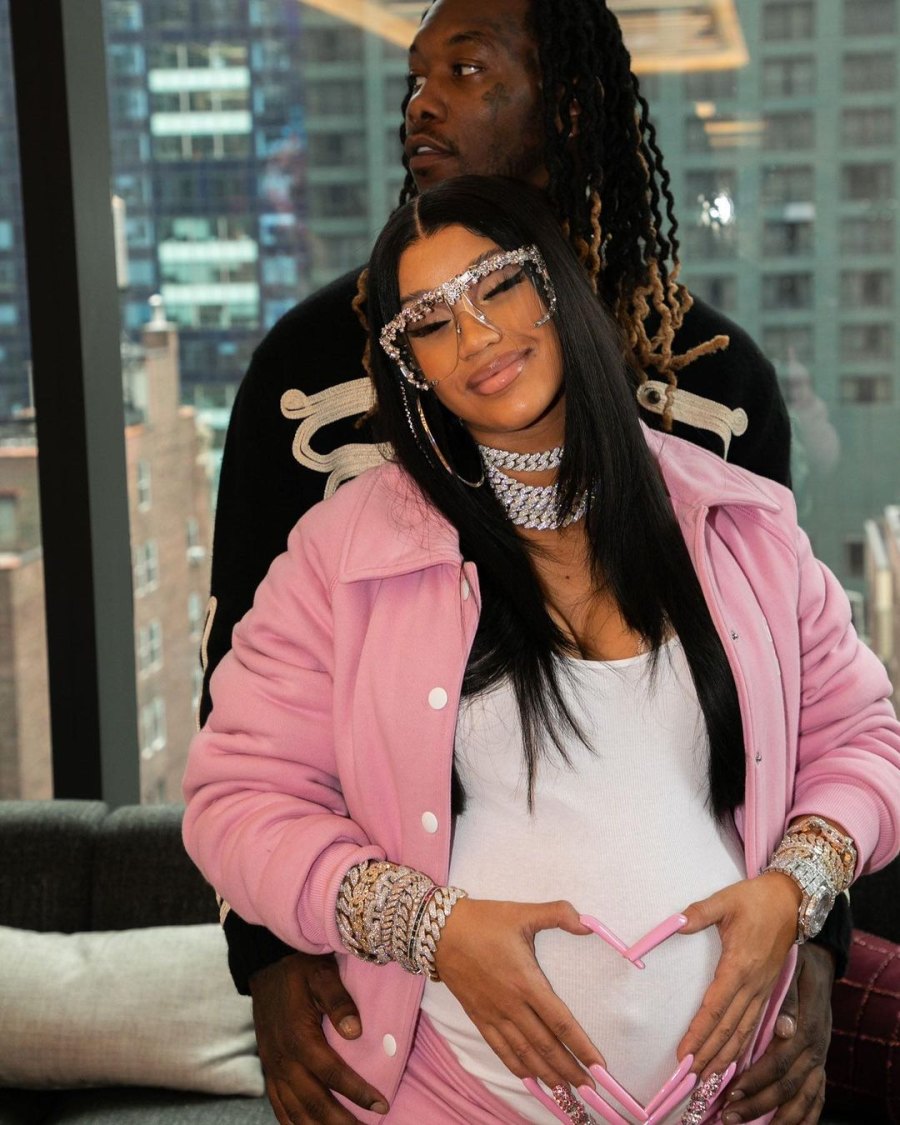Proud Parents! Cardi B Shows Baby Bump Ahead of 2nd Child With Offset
