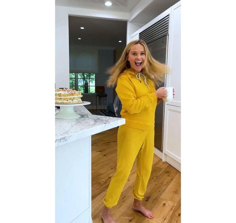 Reese Witherspoon Dances to Celebrate Her Kids Return to School