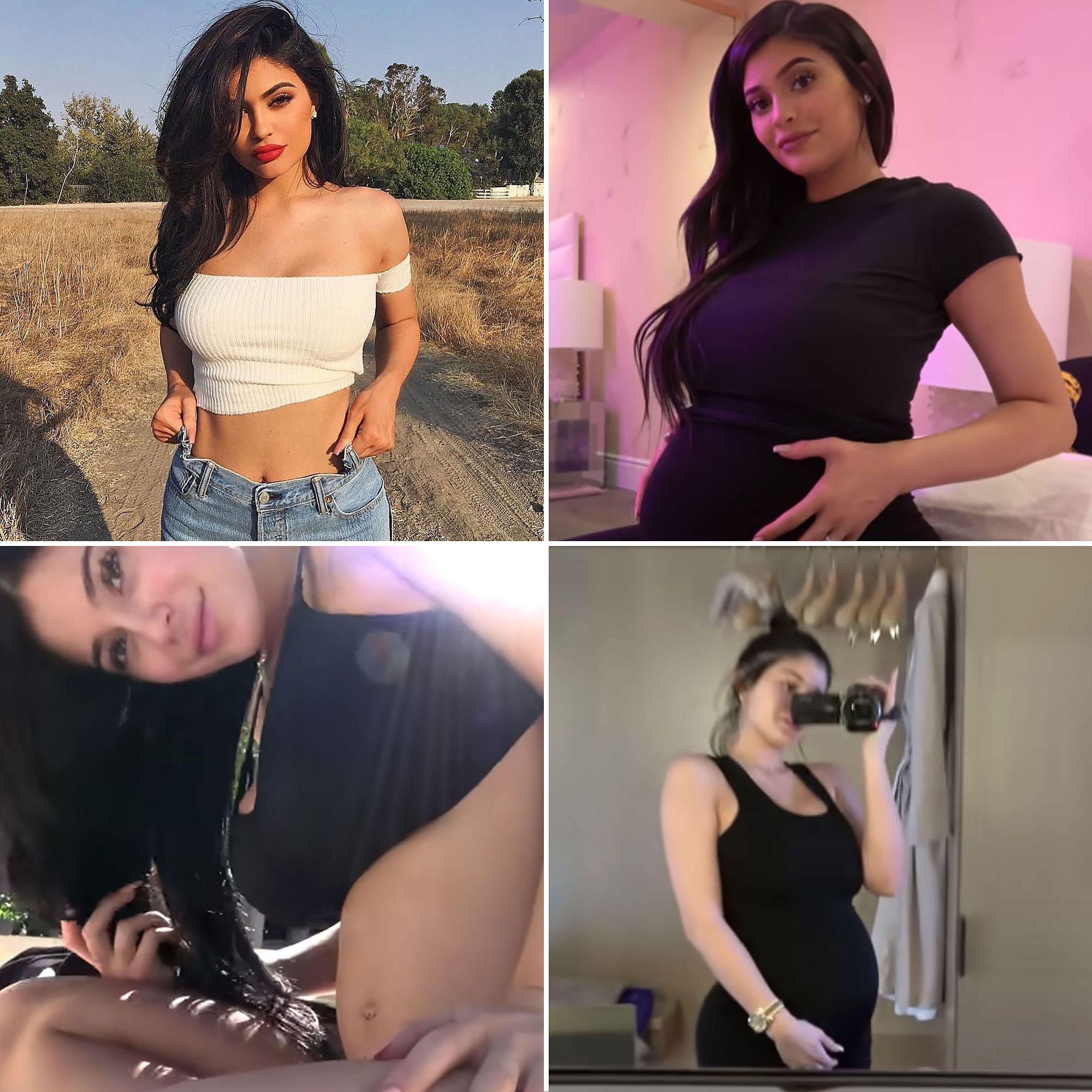 Revisiting Kylie Jenners First Pregnancy Photos and More pic