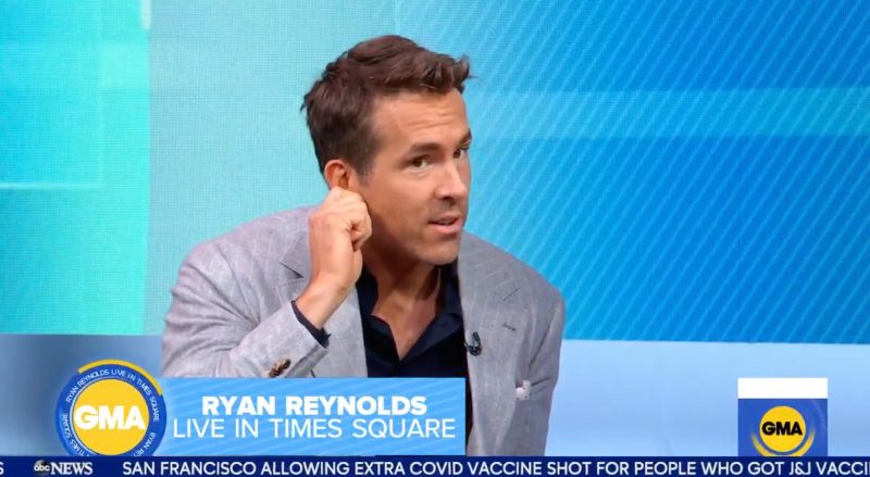 Ryan Reynolds Hilariously Sends Signals to Daughters on TV: ‘Hi, Guys!'