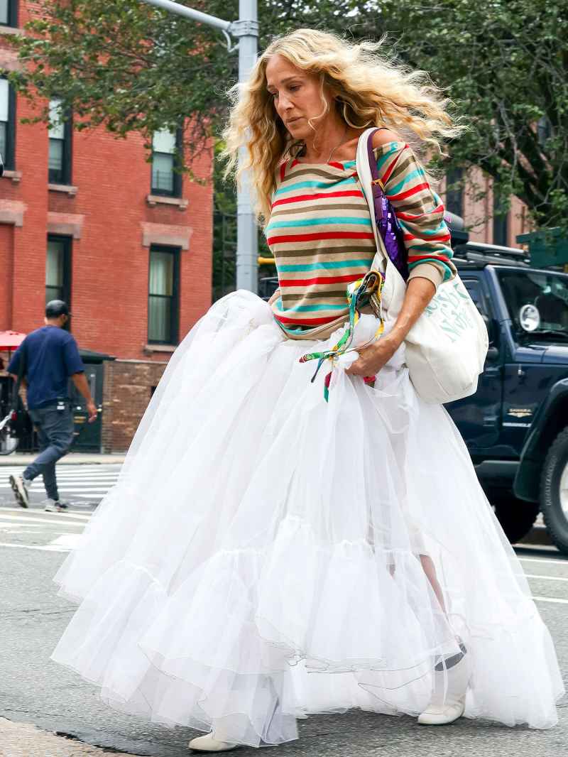 SJP Recreates One Carrie Most Iconic Outfits Sarah Jessica Parker Tutu