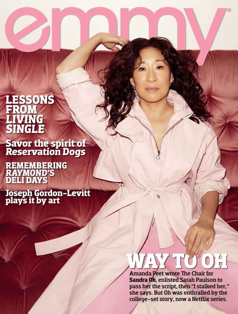 Sandra Oh Emmy Magazine Cover
