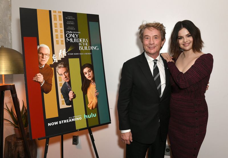 Martin Short and Selena Gomez promote Only Murders in the Building