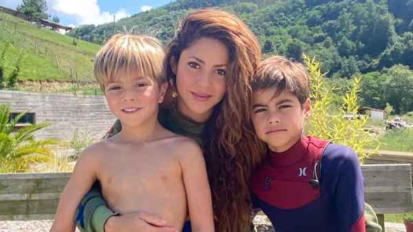 Shakira's Sons Look All Grown Up in New Family Photo: 'Look Who I Brought!"