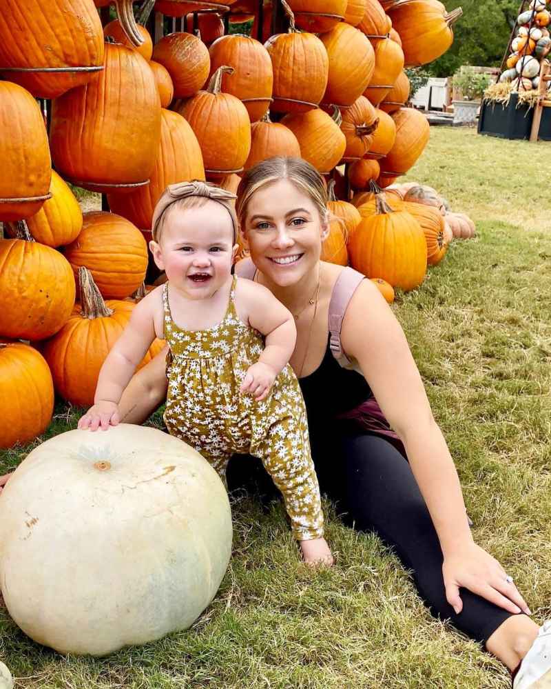 Shawn Johnson and Andrew East's Family Album With Kids Pumpkin Patch