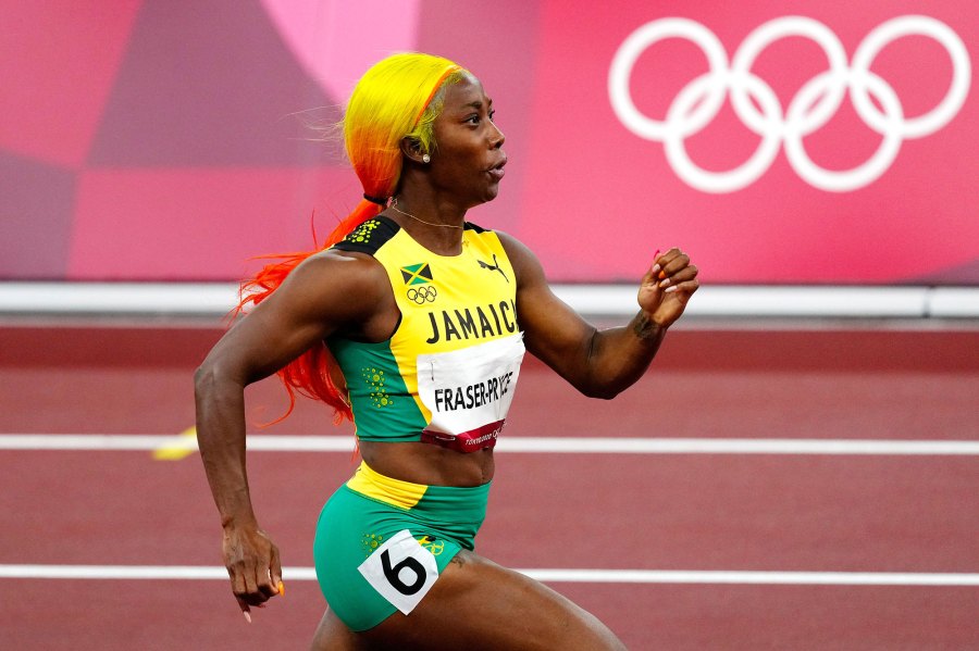 Shelly-Ann Fraser-Pryce Best Beauty and Fashion Moments From the Tokyo Olympics