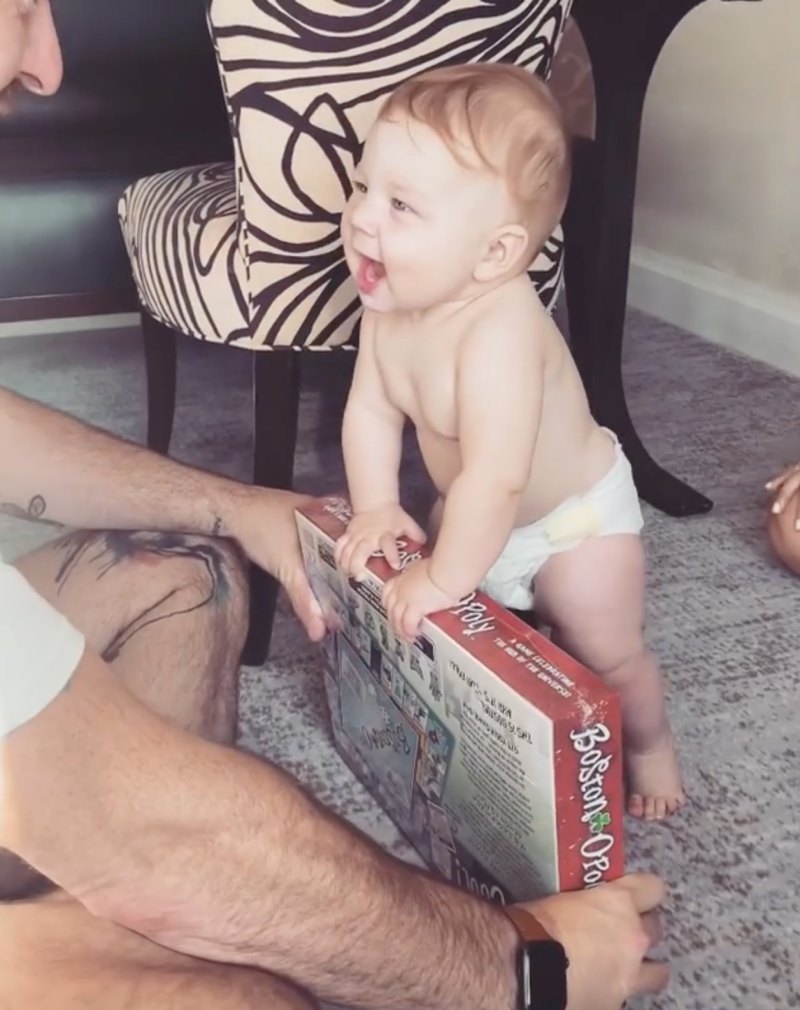 Stassi Schroeder and Beau Clark's Daughter Hartford Stands Up for 1st Time