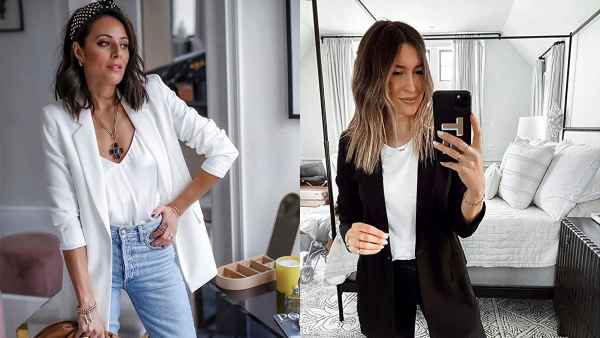 The Drop Women's Blake Long Blazer