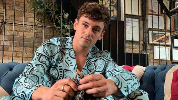 This Is What Tom Daley Was Knitting at the Tokyo Olympics