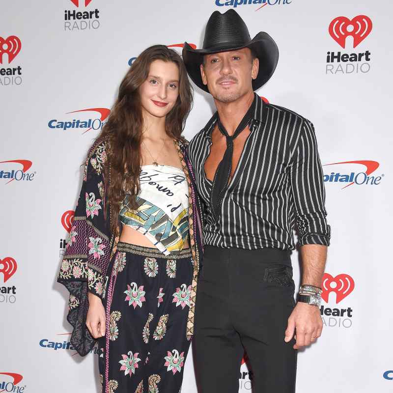 Tim McGraw Youngest Daughter Audrey Makes Acting Debut His Music Video Promo Cowboy Hat
