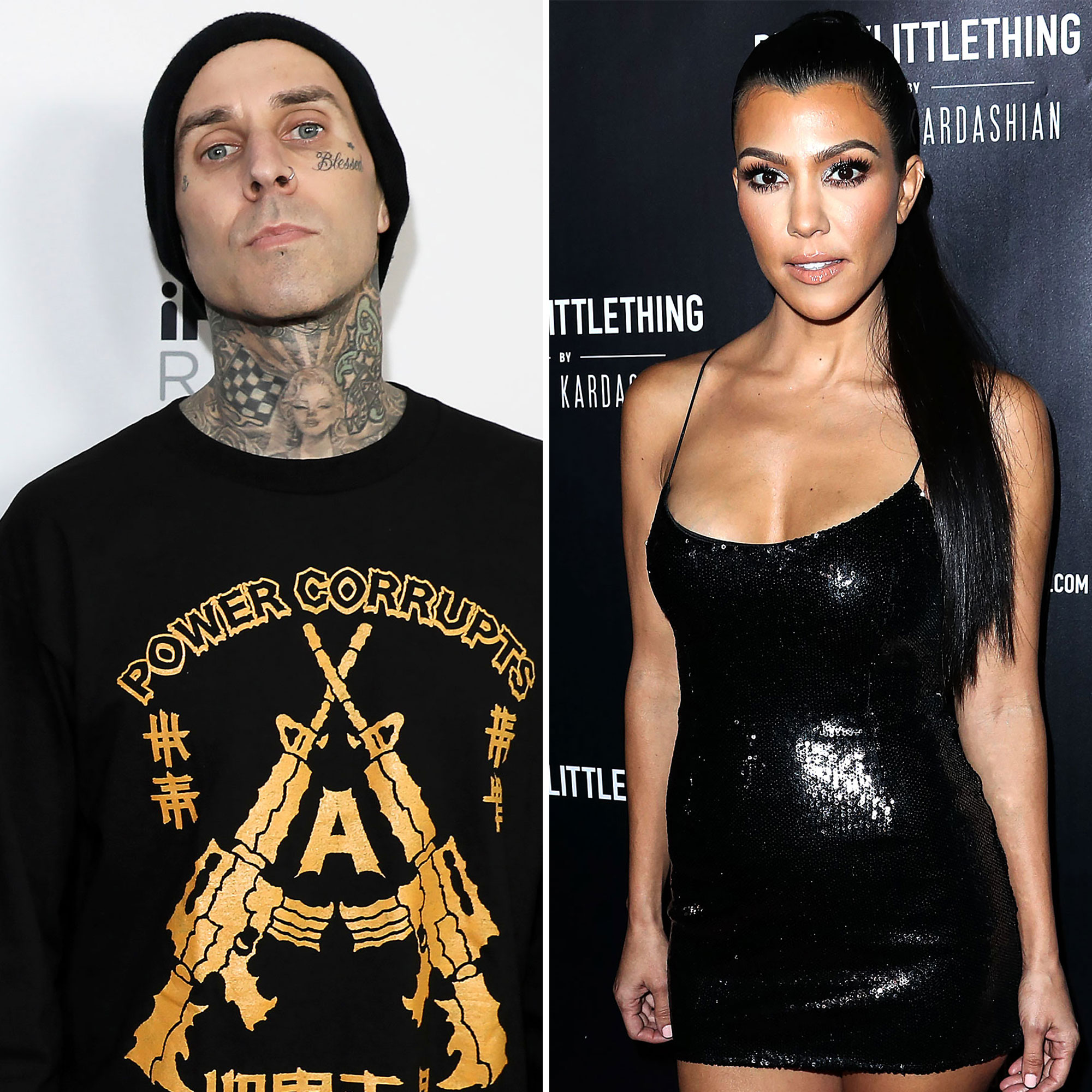 Travis Barker Gushes Over Kourtney Kardashian After 1st Flight in 13 Years