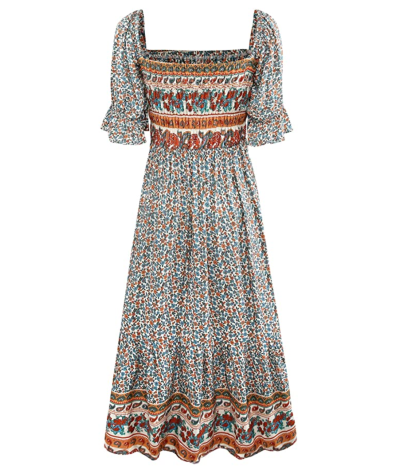 Uimlk Beautiful Flowy Midi Dress Has a Great Boho Look for Fall | Us Weekly