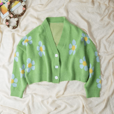 Vlojelry Cropped Cardigan Is Giving Us Major '90s Vibes