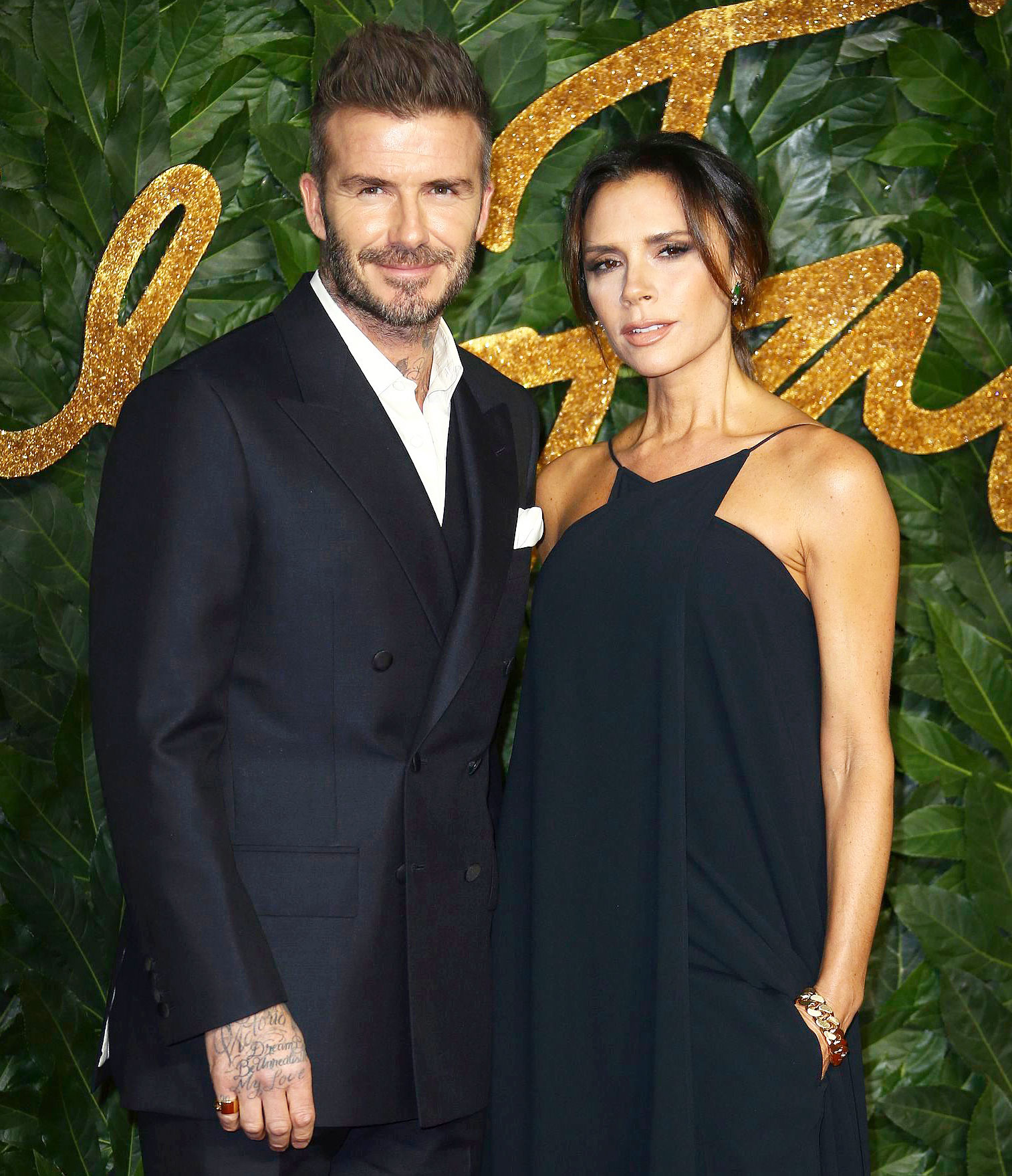 Victoria Beckham Enlists Husband David Do Her Photo Shoot Glam