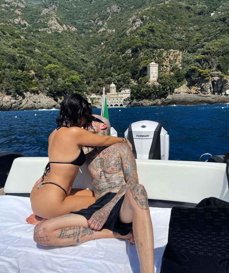 Kourtney Kardashian and Travis Barker Tour Italy After Rocker Overcomes Flying Fear