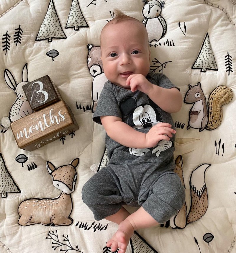3 Months! Mike and Lauren Sorrentino's Son Romeo's Baby Album