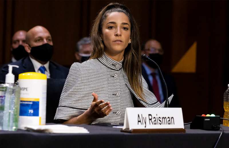 Aly Raisman, Simone Biles and More Team USA Gymnasts Testify, Slam FBI's 'Inaction'