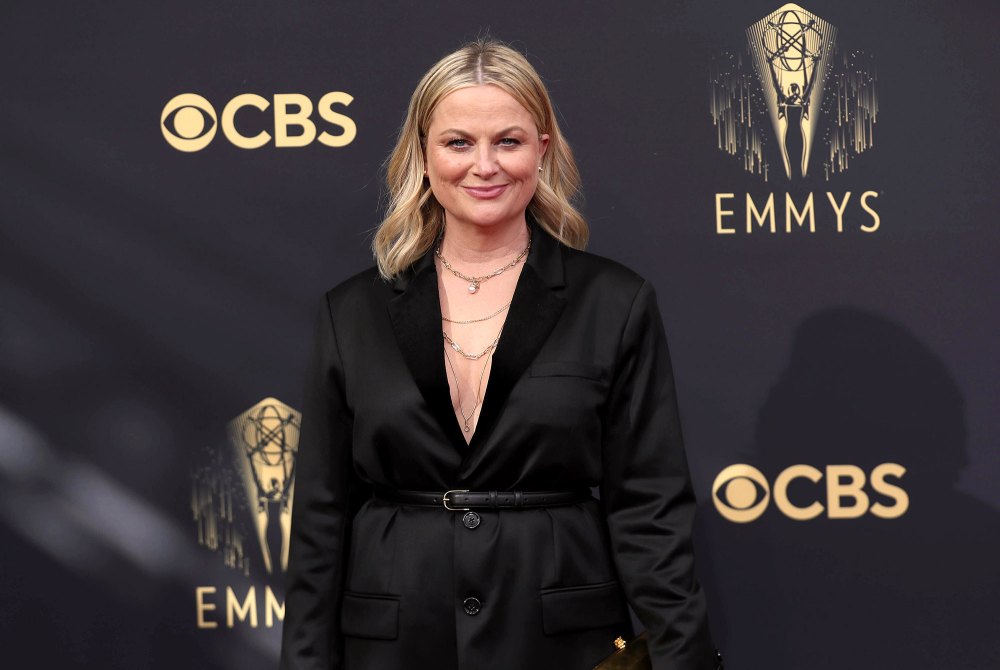 Amy Poehler 2021 Emmys Glam Was All About Natural Beauty 2