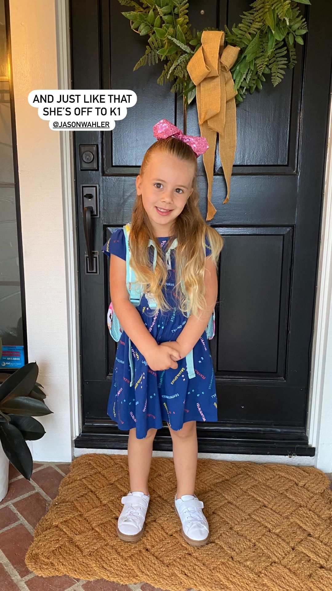 Celebs Share Their Kids' 2021 Back to School Pics Ashley Wahler