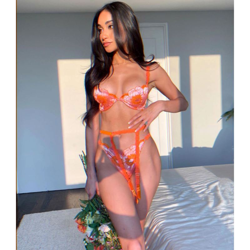 Bachelor’s Victoria Fuller Puts Her Figure on Display in Lacy Lingerie