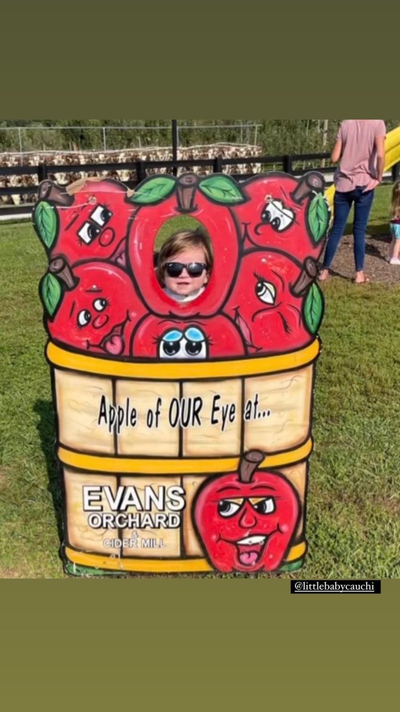 Celebrity Families' Pumpkin Patch and Apple Picking Photos Jax Taylor