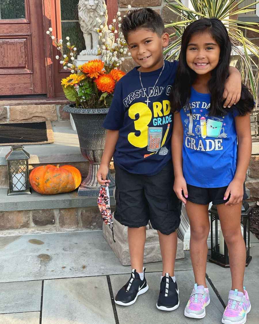 Celebrity Parents Share Their Kids' 2021 Back to School Photos Nicole Snooki Polizzi