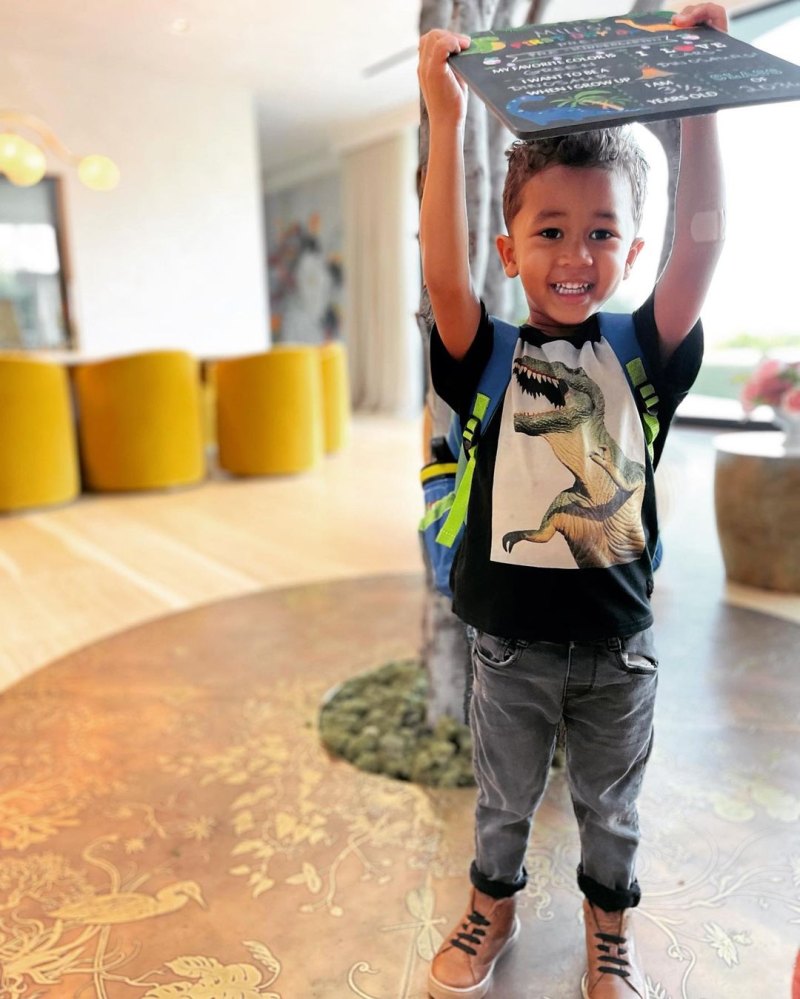 Chrissy Teigen's 3-Year-Old Son Miles Starts Preschool: ‘And So It Begins'