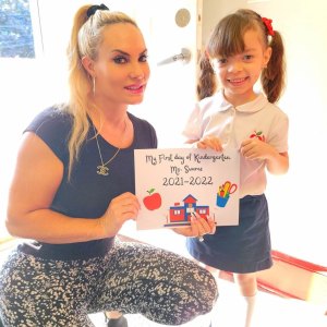 Coco Austin Cries as Daughter Chanel Starts Kindergarten 3