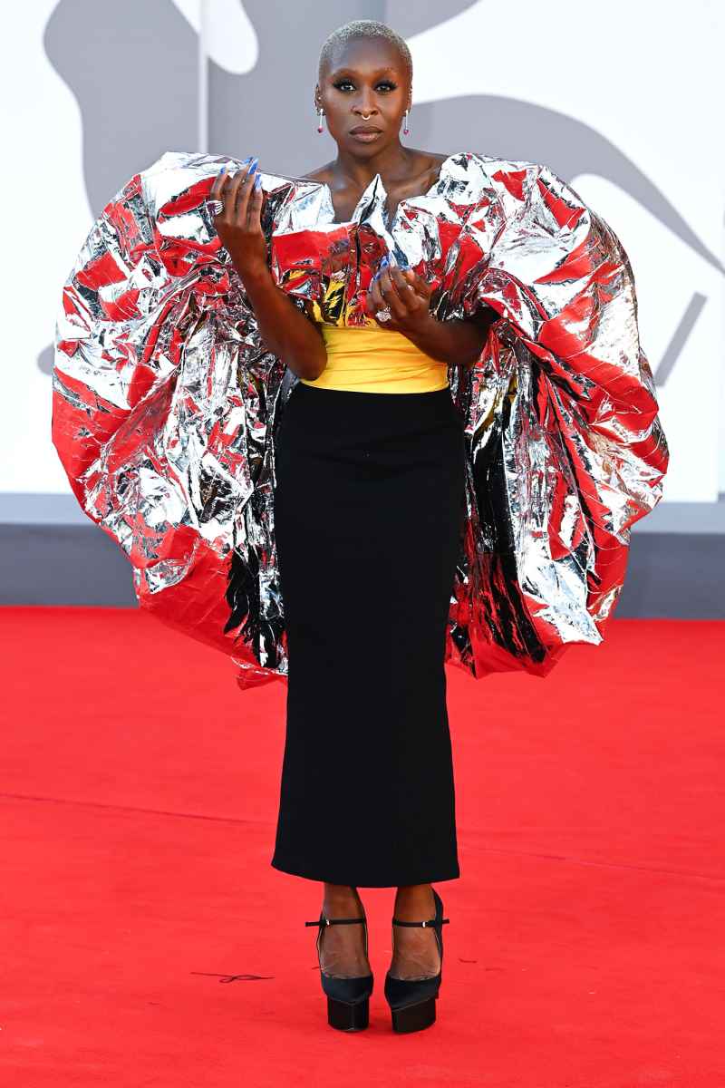 Cynthia Erivo 2 Red Carpet Fashion From the 2021 Venice Film Festival