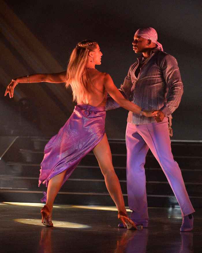 Dancing With the Stars DWTS Pro Emma Slater Shades Len Goodman Judging Jimmie Allen