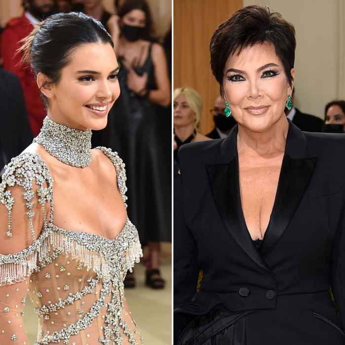 Did Kendall Jenner Not Know Mom Kris Jenner Was Going to the 2021 Met Gala