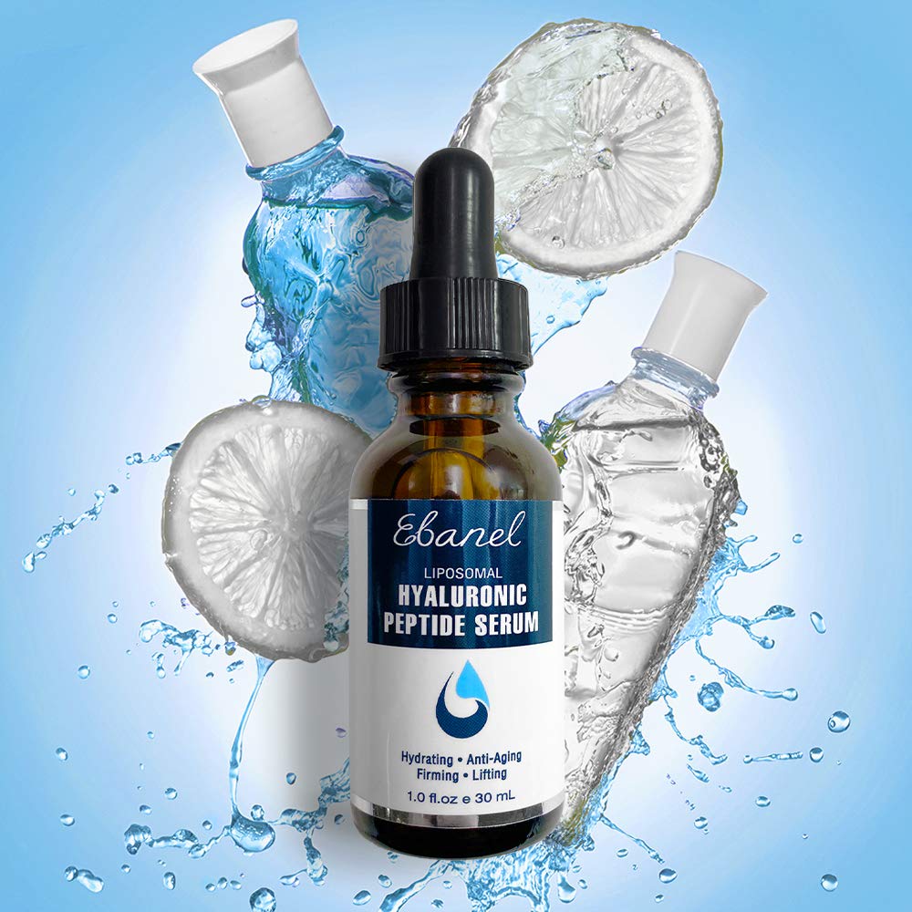 Ebanel Hyaluronic Acid Serum for Face with Peptides