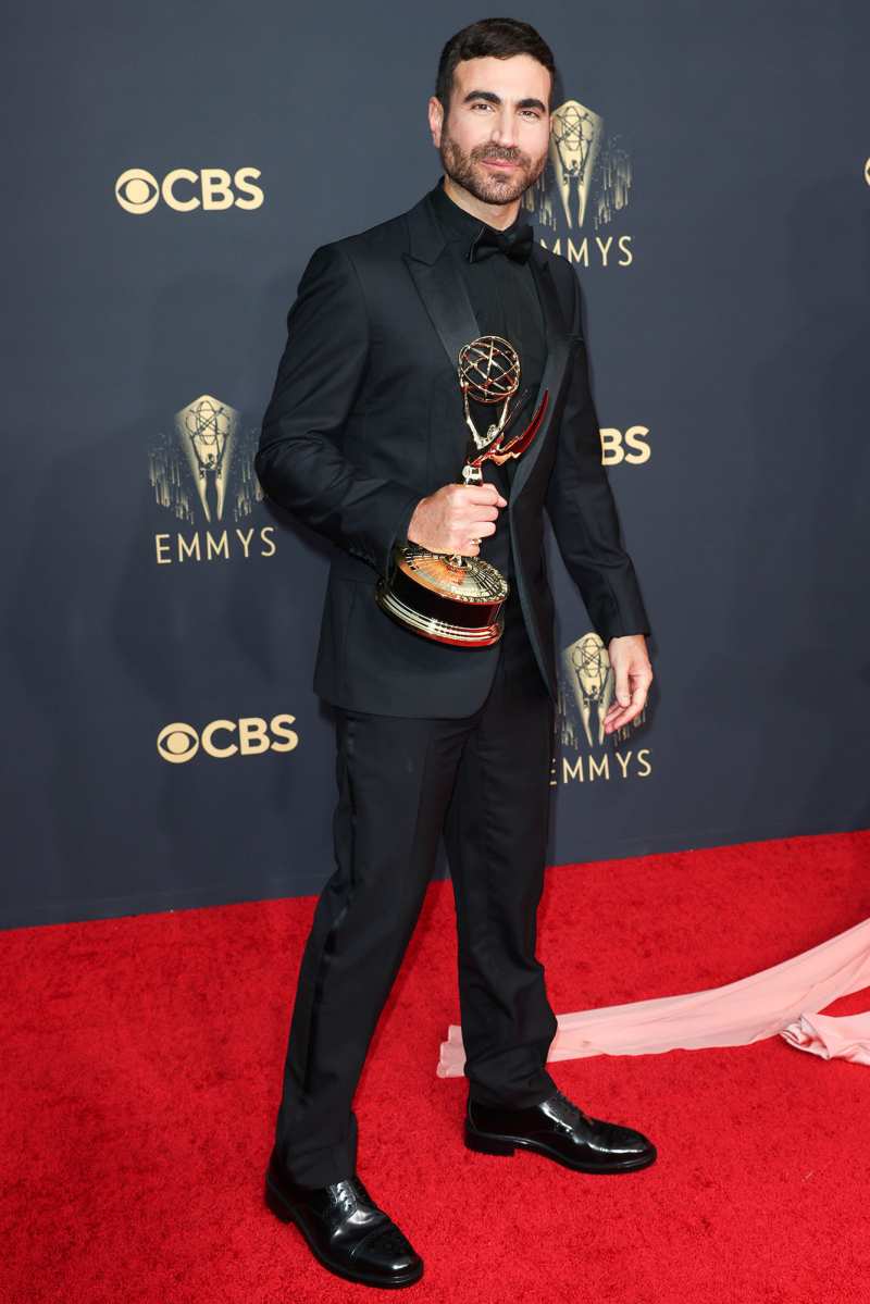 Emmy Awards 2021: 'Ted Lasso' Stars Step Out in Style: Jason Sudeikis and More