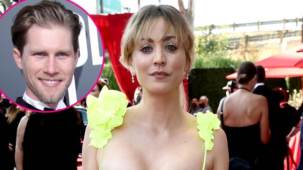 Emmys 2021 Kaley Cuoco Shines Bright Yellow Emmys Carpet After Karl Cook Split