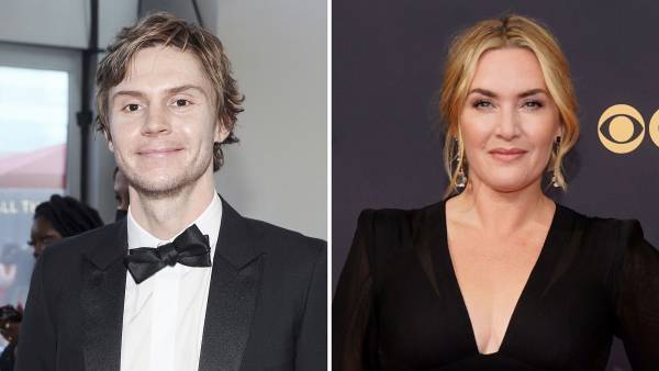 Evan Peters Thanks Kate Winslet While Accepting His 1st Emmy Emmys 2021